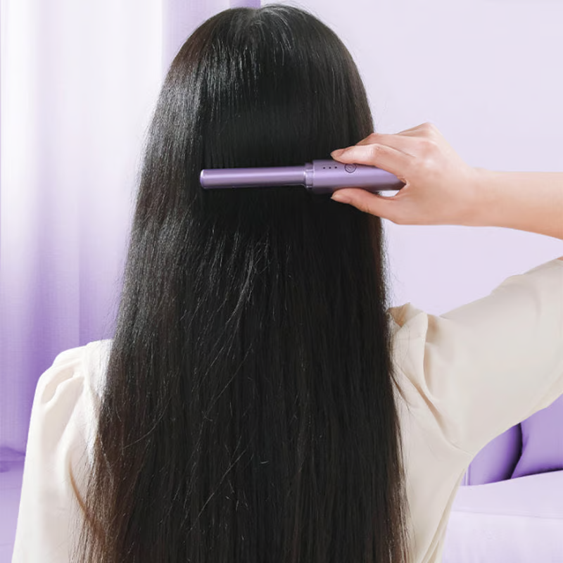 Ceramic Hairdressing Comb ~ Smooth, frizz-free hair anytime, anywhere