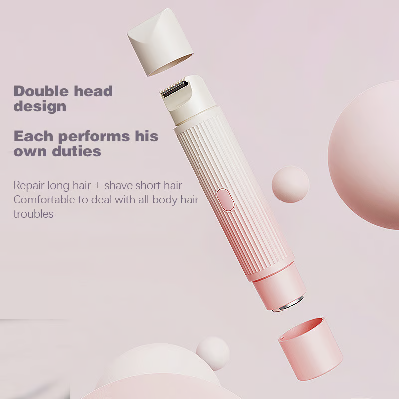 2-in-1 Women's Electric Shaver ~ Smooth, hair-free skin in minutes~