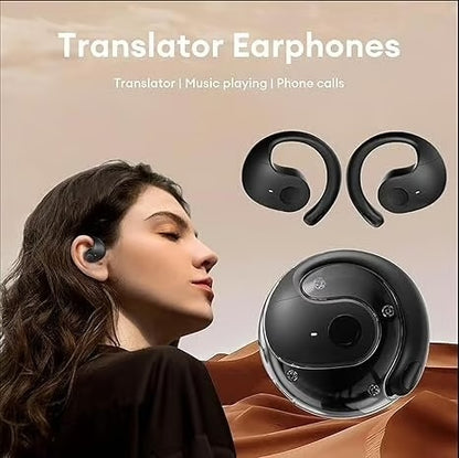 AI-Powered Bluetooth Translation Earbuds ~ Effortless Conversations in 75+ Languages