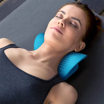 Neck Cervical Traction Pillow ~ Relieve neck pain and improve posture at home