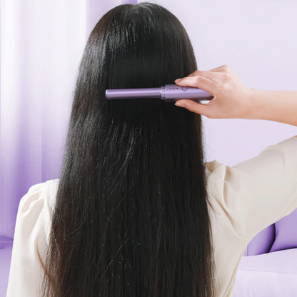 Ceramic Hairdressing Comb ~ Smooth, frizz-free hair anytime, anywhere