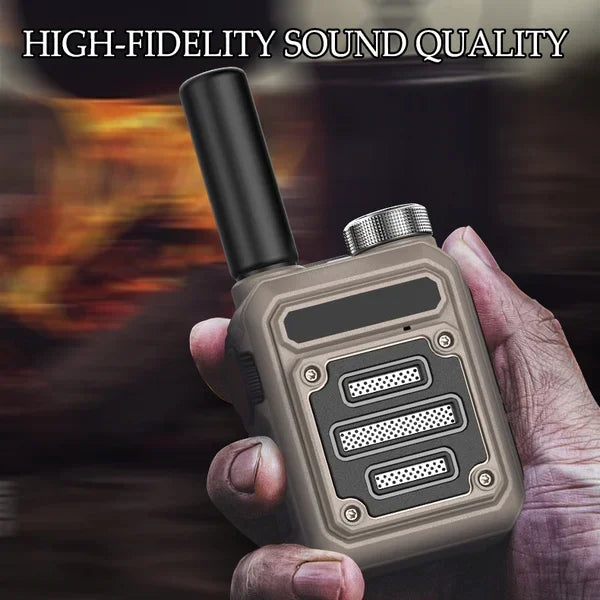 Shock Resistant Walkie-Talkies ~ Ready for the Outdoors, No Setup Needed