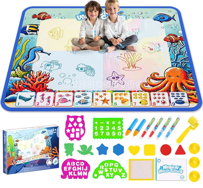 Water doodle mat ~ Vibrant Colors, Mess-Free Fun.