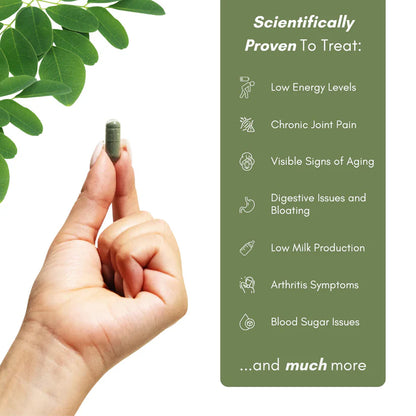 PureGreens - 100% Pure Organic Moringa Capsules