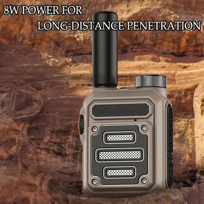 Shock Resistant Walkie-Talkies ~ Ready for the Outdoors, No Setup Needed