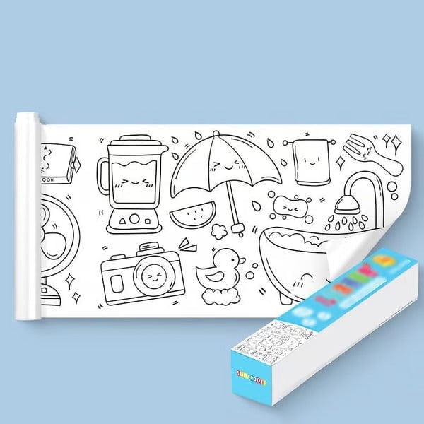 Children’s Drawing Roll ~ Unroll creativity and color without limits