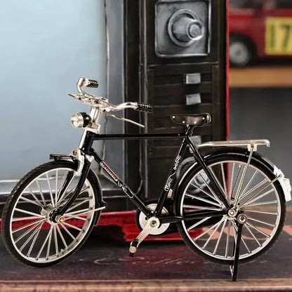 51 PCS DIY Retro Bicycle Model Ornament Kit ~ Create a timeless decor piece with ease