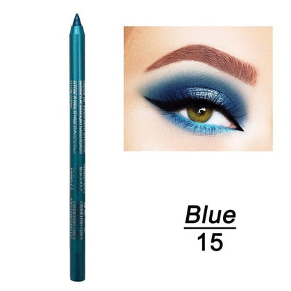 12-Piece Standout Peacock Gel Liner Set ~ Bold, smudge-proof eyes all day long.