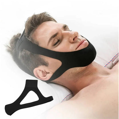 Jaw Strap for Sleep Apnea ~ Breathe freely and sleep soundly overnight.