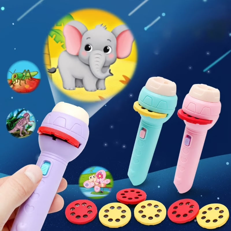 Kids Projection Flashlight ~ Bring Stories to Life with Fun, Colorful Images.