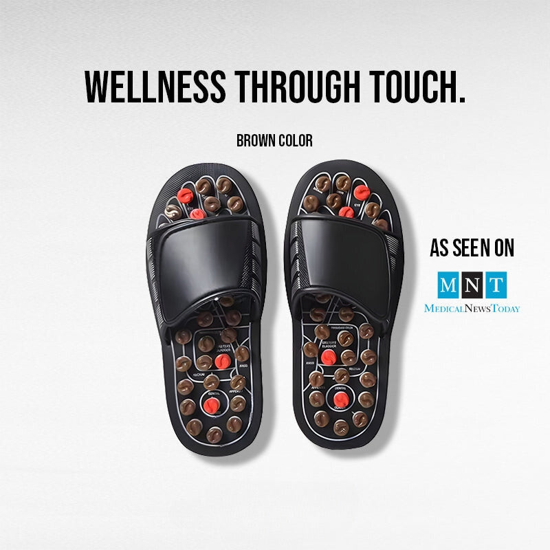 Cortisol Release Acupressure Sandals ~ Daily stress relief and relaxation in every step