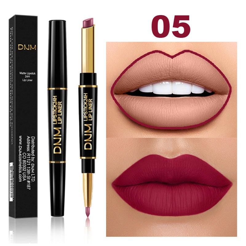 2-in-1 Lipstick & Liner ~ All-day color and definition in one simple step