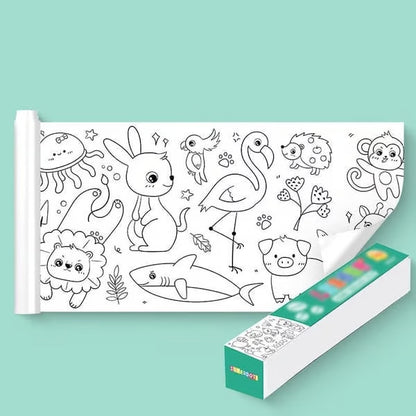 Children’s Drawing Roll ~ Unroll creativity and color without limits