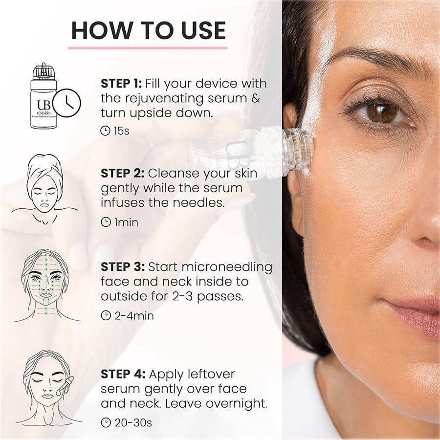 At-Home Microinfusion System ~ Smooth wrinkles, plump lips, and glow in just minutes