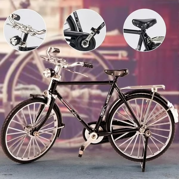 51 PCS DIY Retro Bicycle Model Ornament Kit ~ Create a timeless decor piece with ease