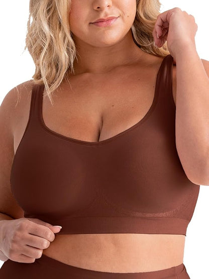 Comfort Wireless Shaper Bra ~ All-day support without the wires.