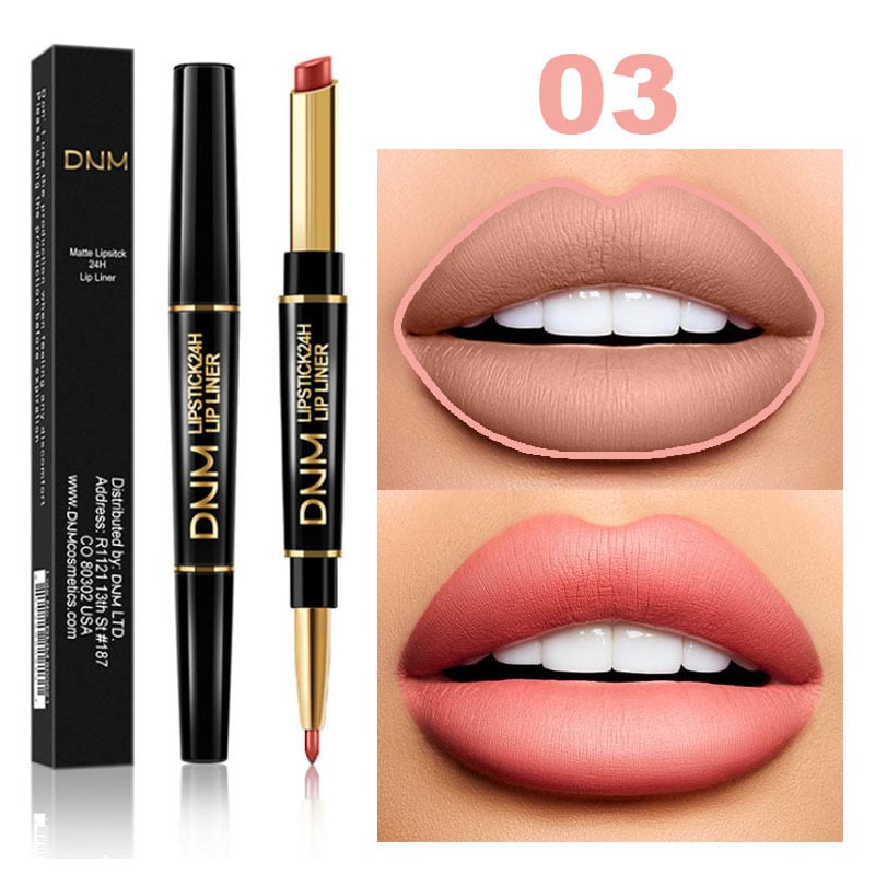 2-in-1 Lipstick & Liner ~ All-day color and definition in one simple step