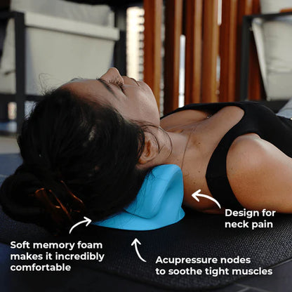 Neck Cervical Traction Pillow ~ Relieve neck pain and improve posture at home