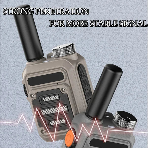 Shock Resistant Walkie-Talkies ~ Ready for the Outdoors, No Setup Needed