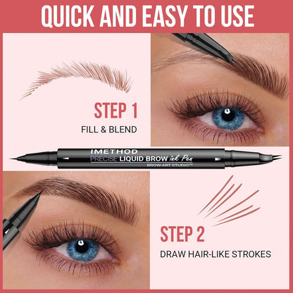 Curved Eyebrow Pen ~ Natural, fuller brows in seconds.