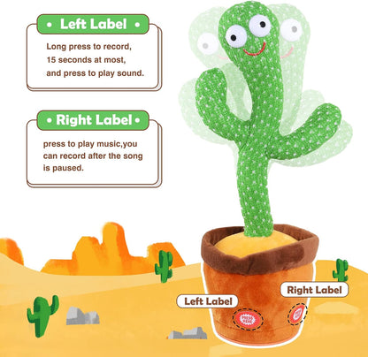 Dancing Cactus Toy ~ Bring Music, Laughter, and Mimicry to Life!