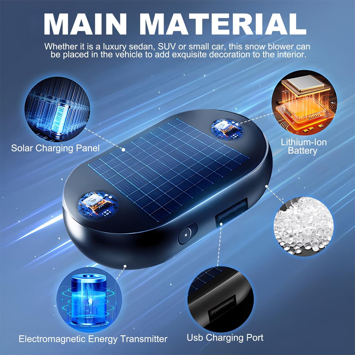 Electromagnetic Anti-Freezing Device ~ Enjoy a clear windshield every winter morning