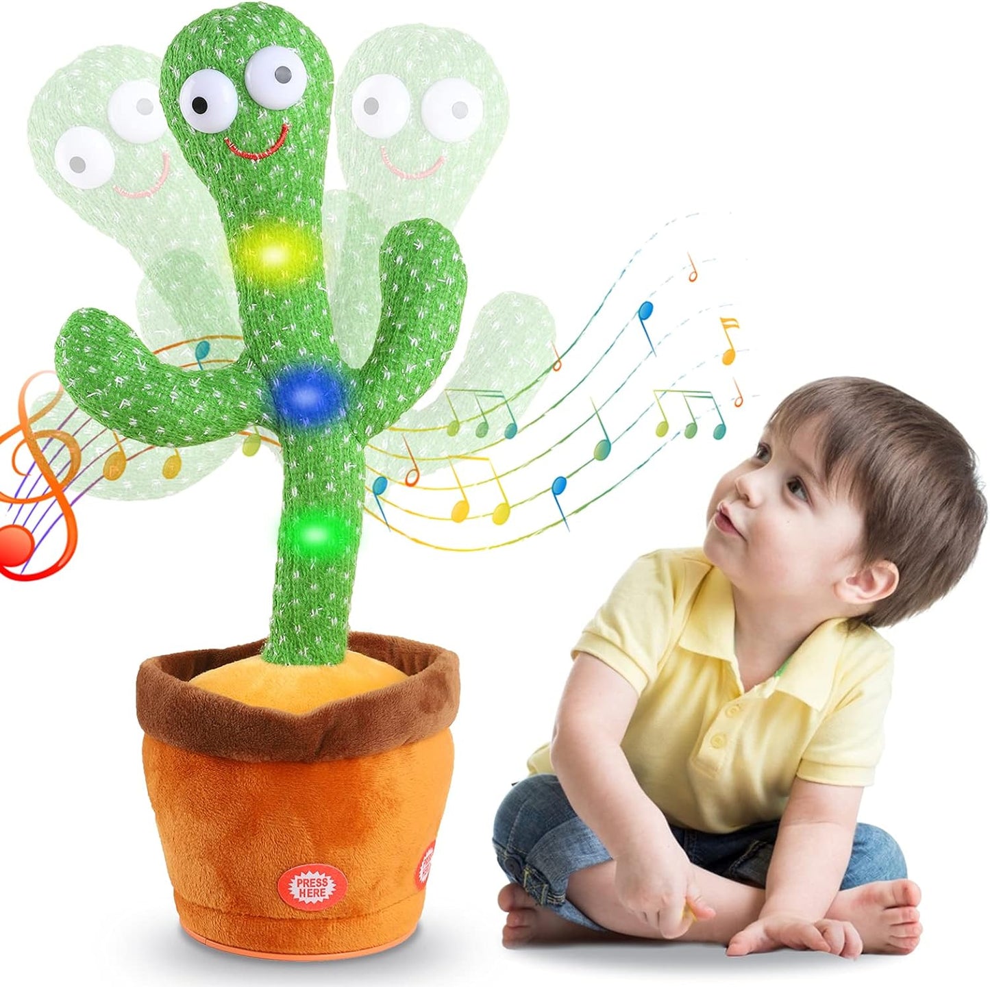 Dancing Cactus Toy ~ Bring Music, Laughter, and Mimicry to Life!