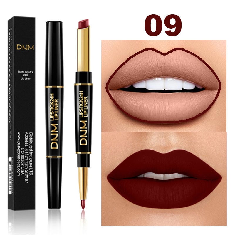 2-in-1 Lipstick & Liner ~ All-day color and definition in one simple step