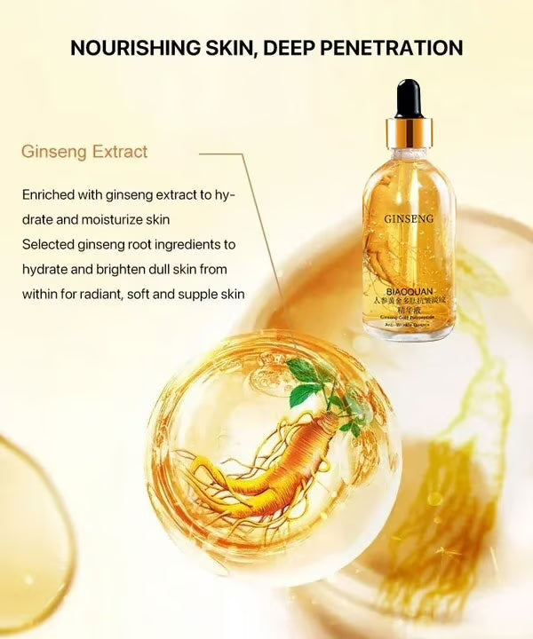 Ginseng Polypeptide Essence ~ Smooth fine lines and restore youthful glow