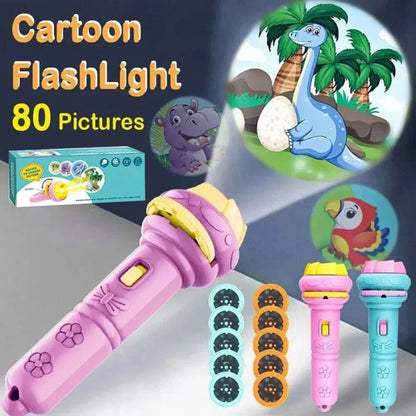 Kids Projection Flashlight ~ Bring Stories to Life with Fun, Colorful Images.