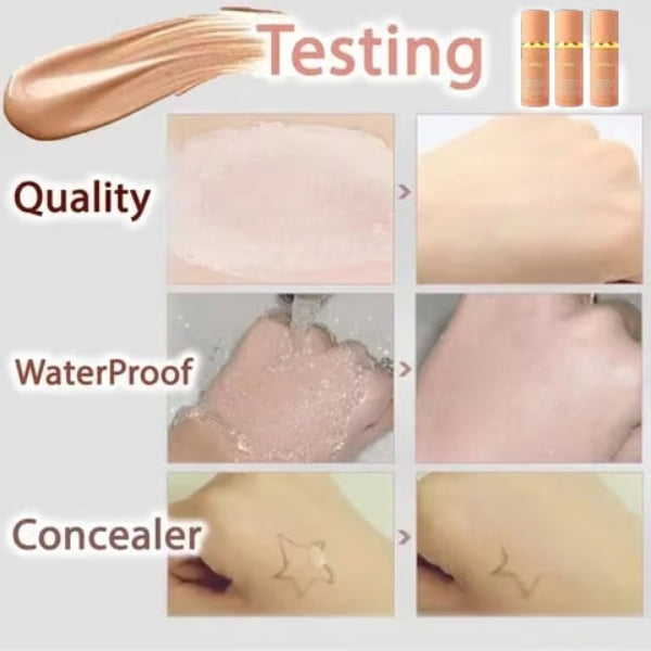 Biomimic Foundation 4 in 1 ~ Flawless, Natural Coverage That Lasts All Day.