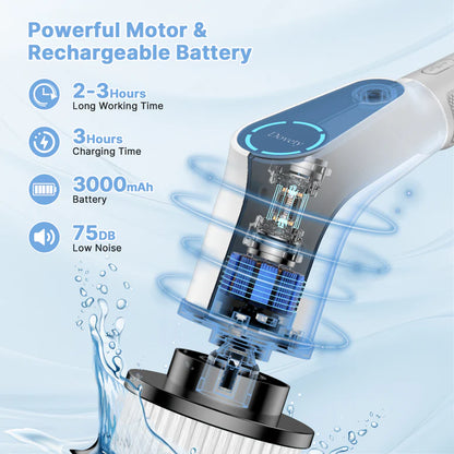 9-in-1 Electric Spin Scrubber ~ Effortless cleaning, spotless results in seconds