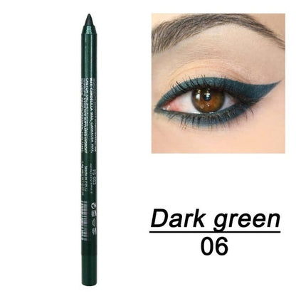 12-Piece Standout Peacock Gel Liner Set ~ Bold, smudge-proof eyes all day long.