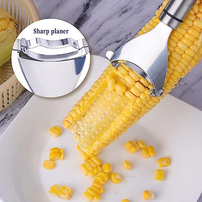 Stainless Steel Corn Planer Thresher ~ Effortless kernel removal in seconds