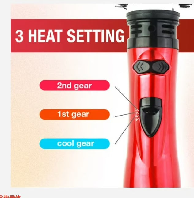 2-in-1 Hot Air Styler ~ Effortless curls and volume for salon-like hair at home.