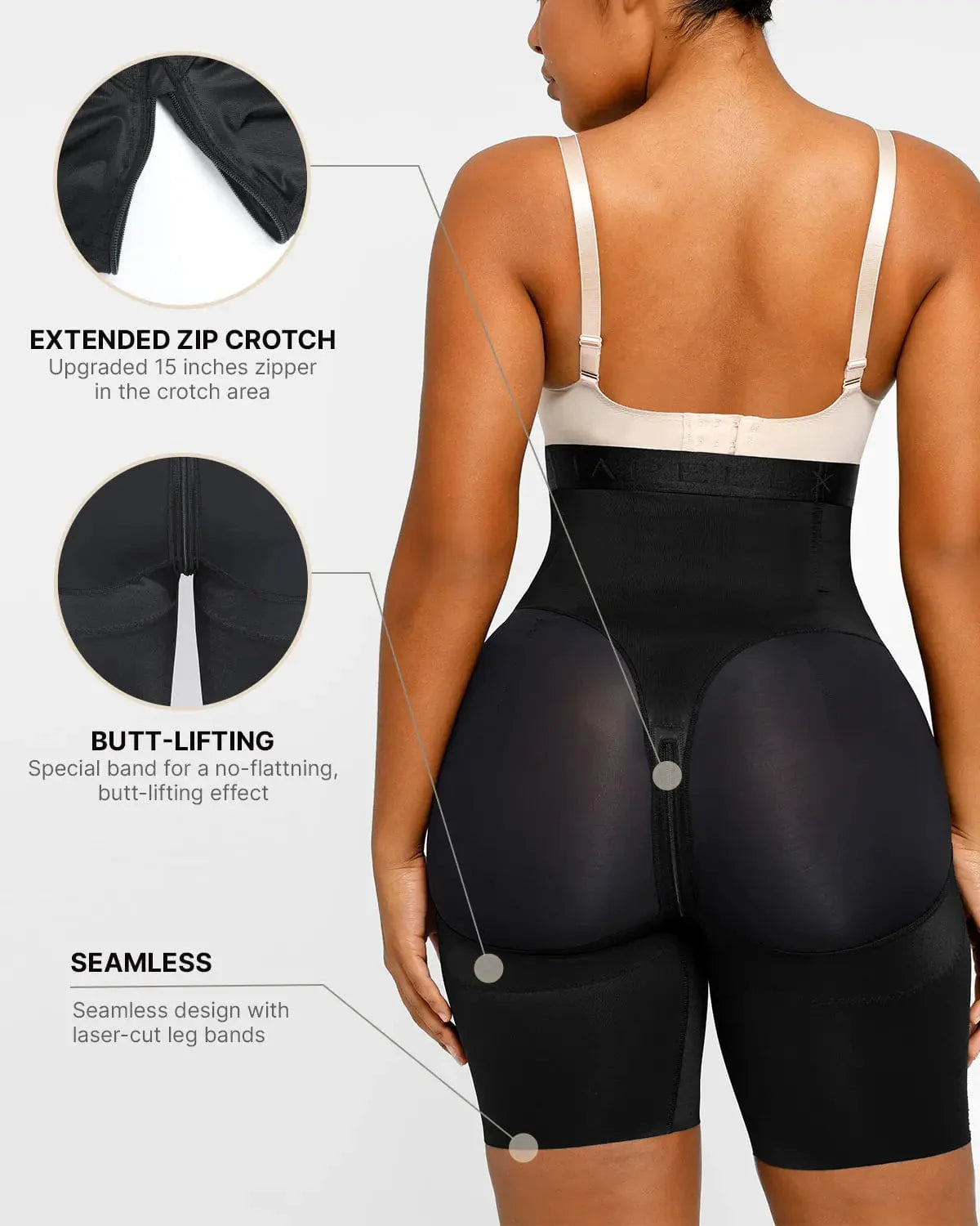 Butt-Lifting High Waist Shorts ~ Instant shaping and curve enhancement