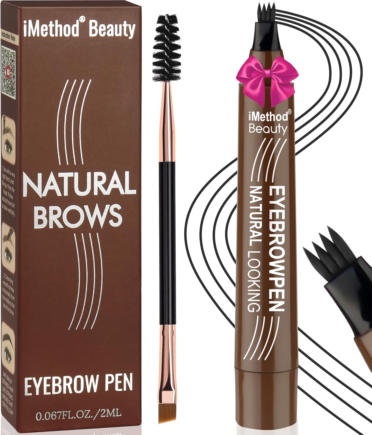 Natural Brows Pen ~ Create fuller, realistic brows with every stroke.