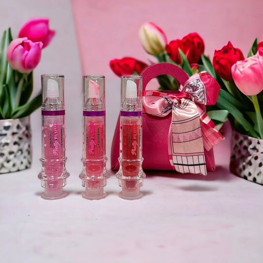 3-Piece Lip Plumping Gloss Set ~ Hydrate and plump your lips instantly