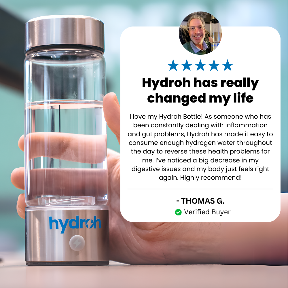 Hydrogen Water Bottle ~ Revitalize Your Health with Enhanced Hydration & Clear Skin