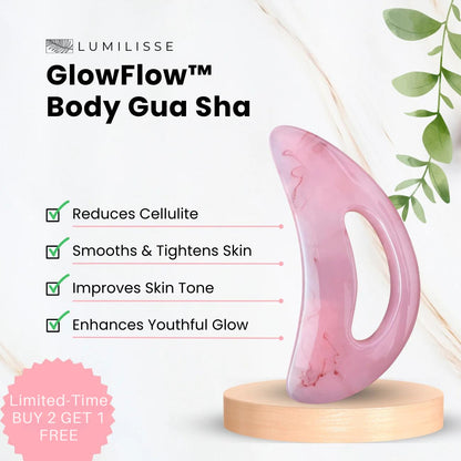 Body gua sha - Smooth out cellulite for firmer skin in just weeks.