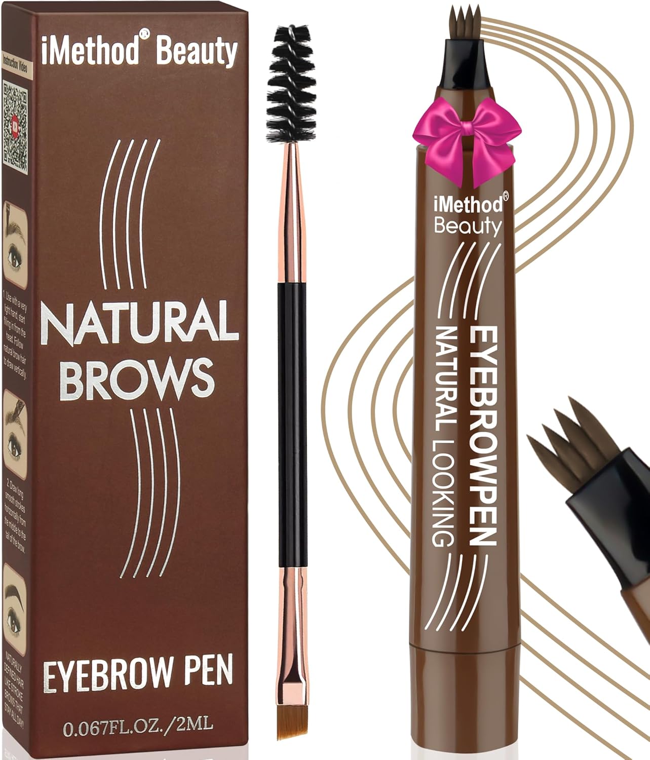 Natural Brows Pen ~ Create fuller, realistic brows with every stroke.