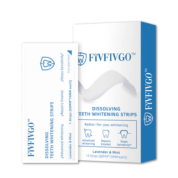 Dissolving Teeth whitening strips ~ Achieve a brighter smile in minutes, mess-free!