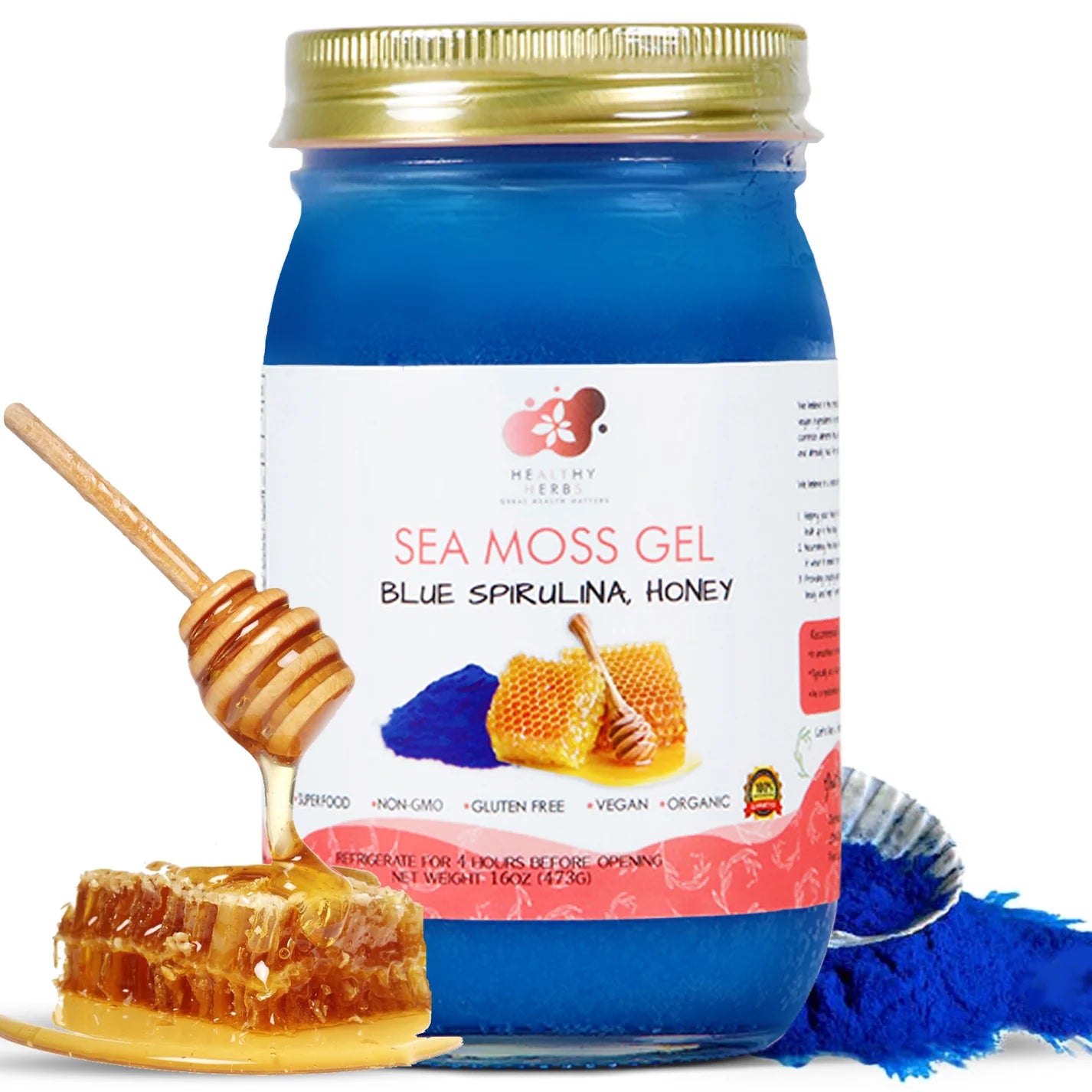 Sea Moss Gel ~ Nutrient-Rich, Natural Wellness Boost