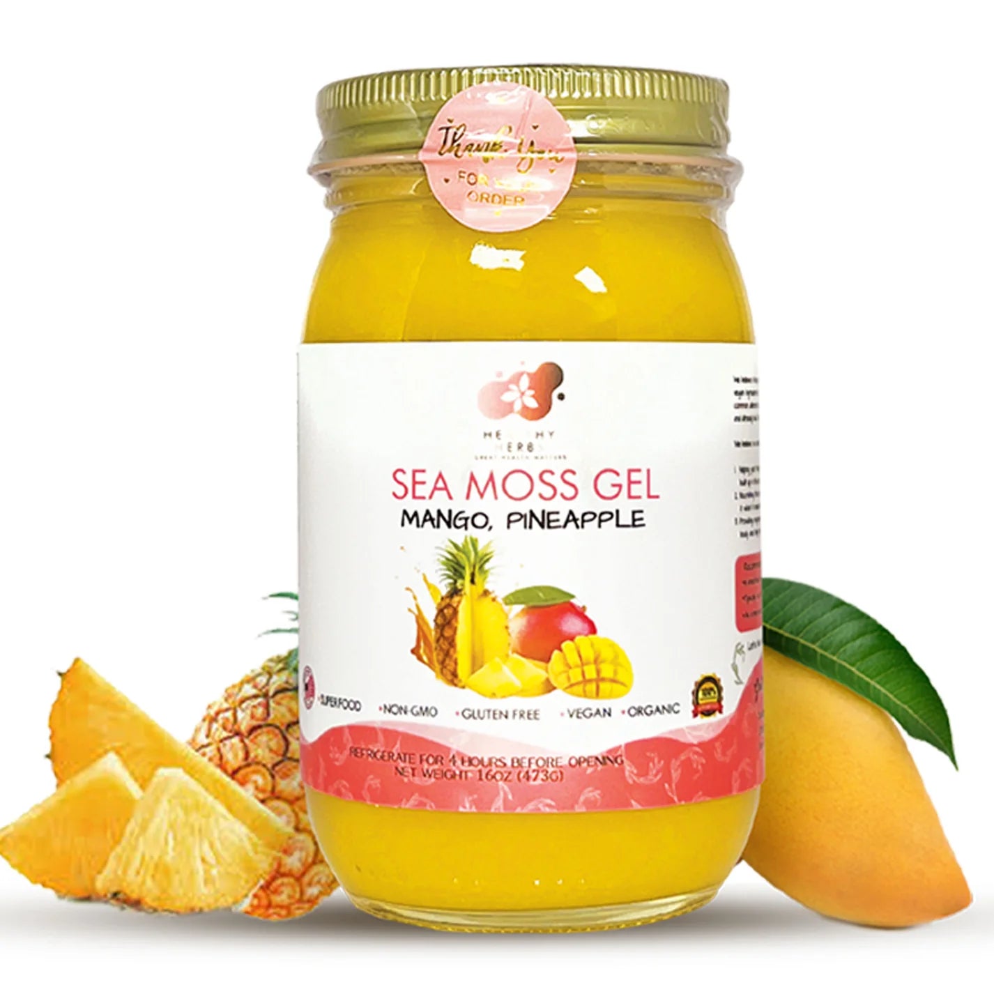 Sea Moss Gel ~ Nutrient-Rich, Natural Wellness Boost