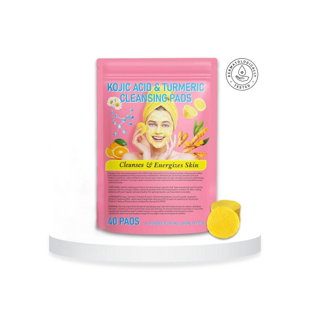 Turmeric Brightening Pads ~ Illuminate skin and diminish dark spots instantly