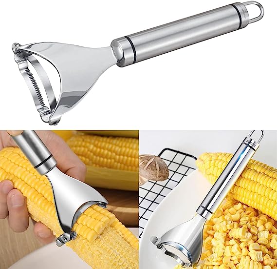 Stainless Steel Corn Planer Thresher ~ Effortless kernel removal in seconds.