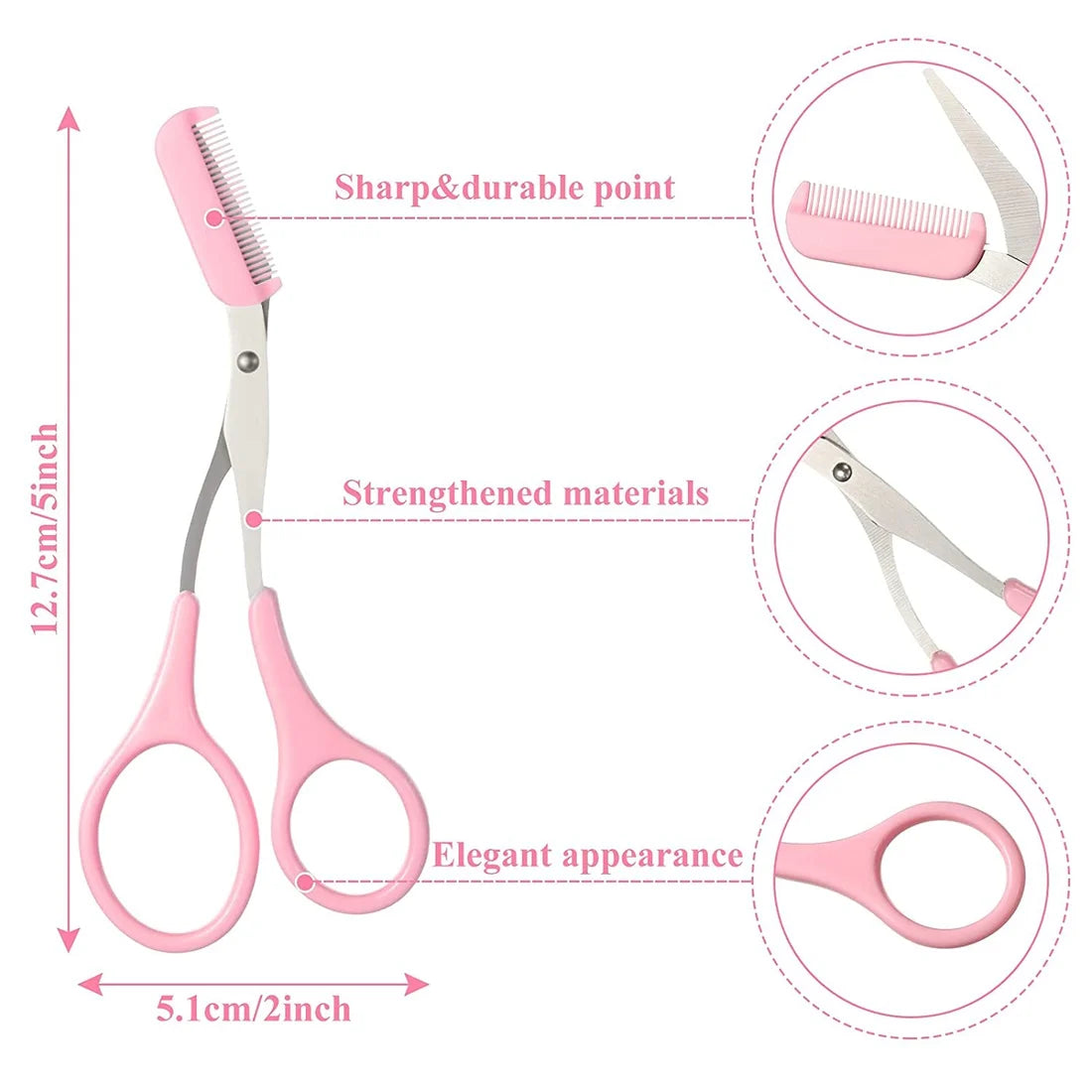 Eyebrow Trimmer Scissor ~ Perfectly shaped brows in minutes