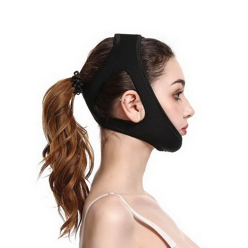 Jaw Strap for Sleep Apnea ~ Breathe freely and sleep soundly overnight.