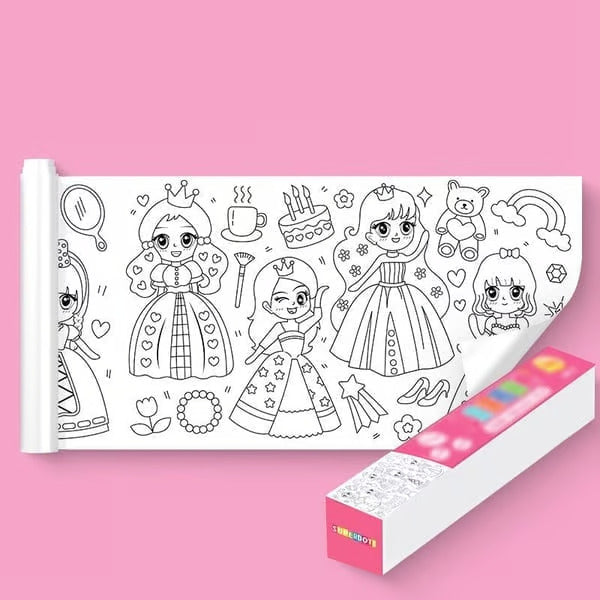 Children’s Drawing Roll ~ Unroll creativity and color without limits