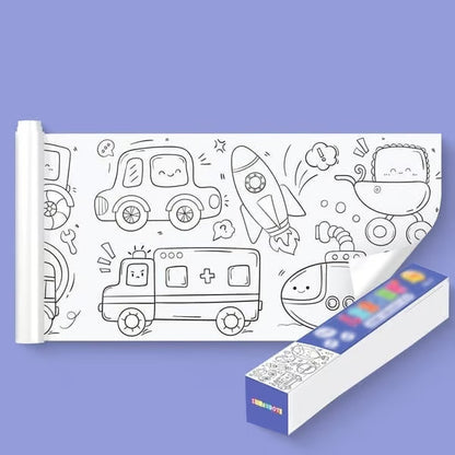 Children’s Drawing Roll ~ Unroll creativity and color without limits